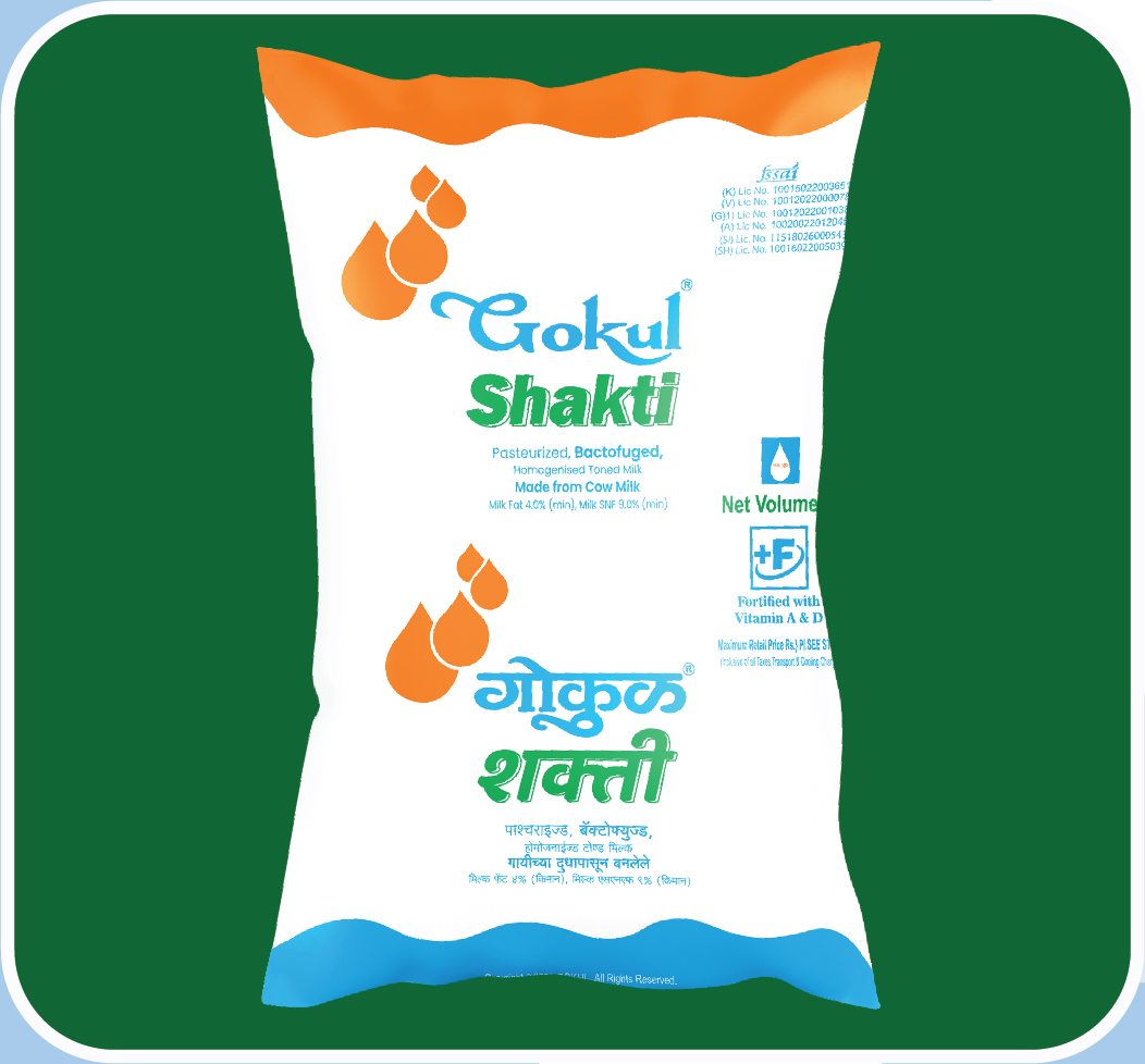 Gokul Toned Milk - Mumbai & Pune Markets